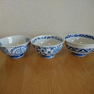 ★受け渡し決定済★【０円】丼・和食器・３個セットの画像