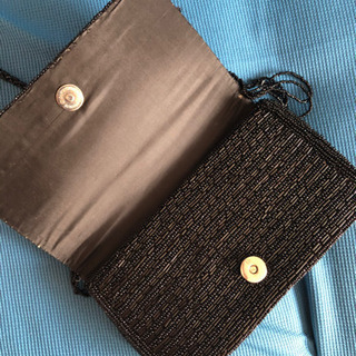 決まりました！ビーズ　ショルダーバッグ　小さい👜の画像