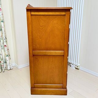 20K0235 D Daniel 横浜ダニエル チェストセブンDX 樺桜材 整理タンス 中古