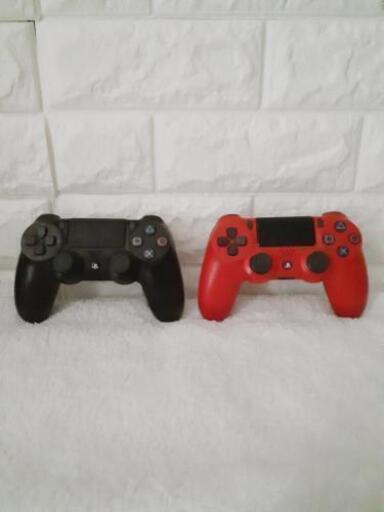両方決まりました★PS4 Dualshock 4 純正 コントローラー プレステ4