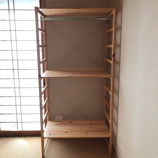 【引き渡し先決定】無印良品　パイン材　ワードローブ