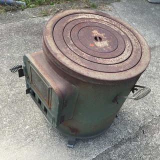 錆あり・煤あり　薪ストーブの画像