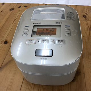 10-255  炊飯器　TOSHIBA 真空圧力IH保温釜　3号...
