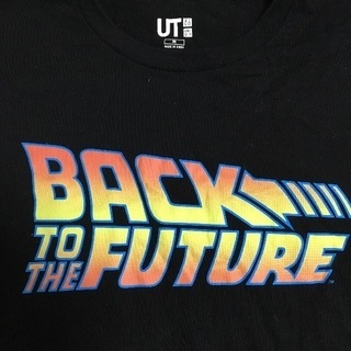 【商談中】ユニクロのバックトゥーザフューチャーＴシャツM
