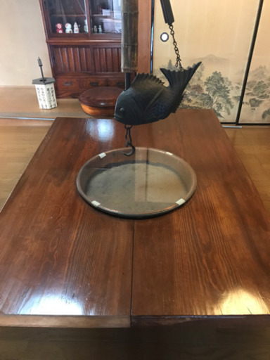 火鉢付き座卓
