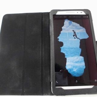タブレット android EveryPad3 2GB 6.8型ワイドIPSパネル ヤマダ電機 カバー付き 苫小牧西店の画像