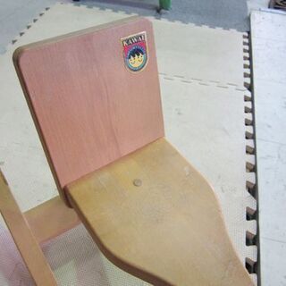 木馬  乗用玩具 木製 馬 ロッキングホース KAWAI/カワイ 乗り物 キッズ用品 子供 おうまさん 札幌市東区 新道東店 の画像