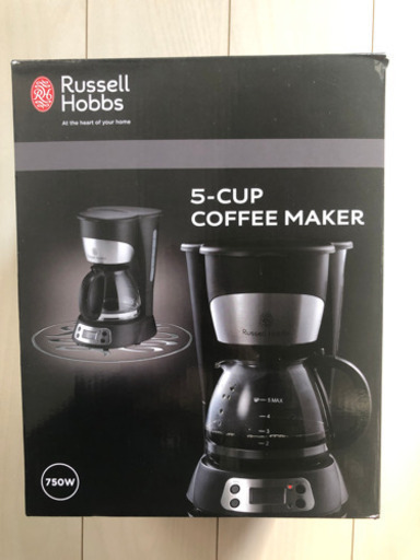 新品　ラッセルホブス　コーヒーメーカー