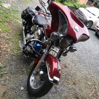 ハーレーダビットソンFLSTC100周年記念モデルの画像