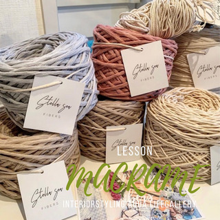 🧵 macramé LESSON 🧵の画像