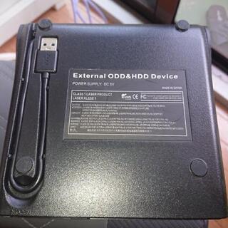 【受け渡し決定中】CD･DVDドライブ＋CD-R26枚入りの画像