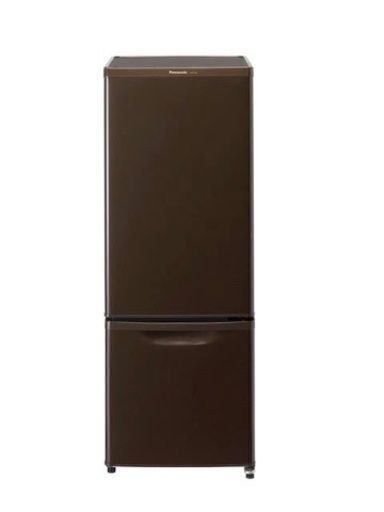最終値☆【美品/ダークブラウン】Panasonic 168L パーソナル冷蔵庫（NR-B17AW）