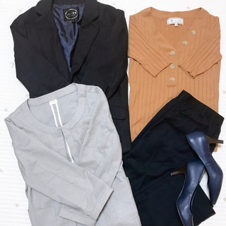 お値下　オフィスカジュアル中心24点セット まとめ売り　レディース の画像