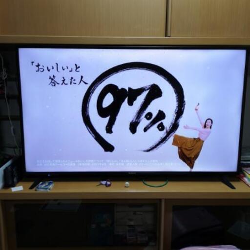 ※期間限定値引きあり【使用期間 1年半 美品】55V型 4K対応 外付けHDD録画対応 液晶テレビ★ECC-TU55R3  ELSONIC エルソニック