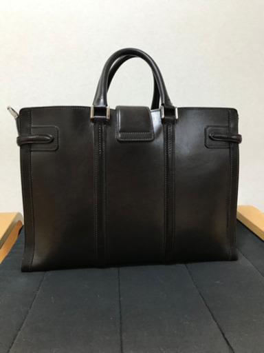 万双　ビジネスバッグ　ブライドルレザー