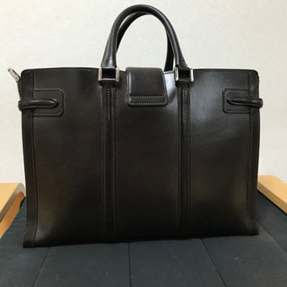 万双　ビジネスバッグ　ブライドルレザー