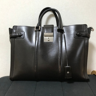 万双　ビジネスバッグ　ブライドルレザー