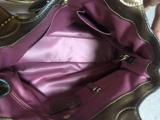 (最終値下げ4月末まで) COACH 本革レザー ミニボストン トートバッグ