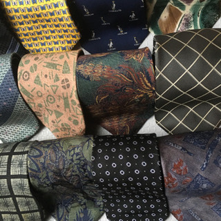 ビジネスネクタイ　ブランド・ノーブランド　合わせて12本の画像