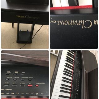 B-788【中古品/動作確認品】YAMAHA Clavinova デジタルピアノ CVP-85 椅子付 ピアノ 電子ピアノ 鍵盤楽器 の画像