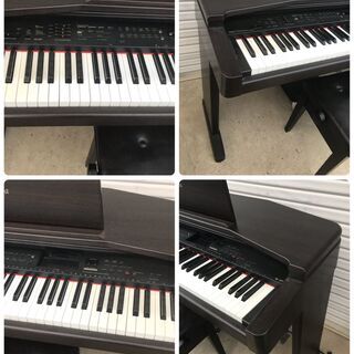 B-788【中古品/動作確認品】YAMAHA Clavinova デジタルピアノ CVP-85 椅子付 ピアノ 電子ピアノ 鍵盤楽器 の画像
