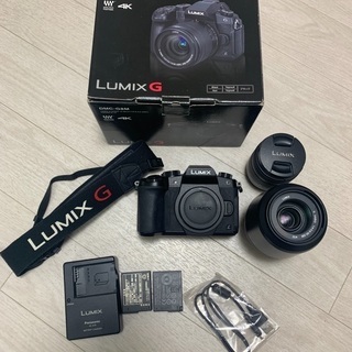Panasonic ミラーレス一眼カメラ LUMIX G8 レンズ2本セットの画像