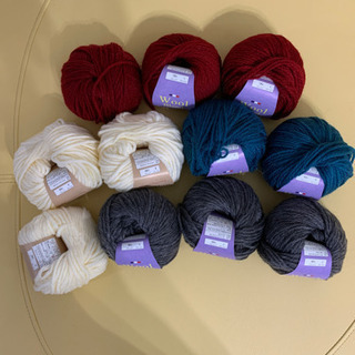 【毛糸38玉セット】新品20玉＋18玉　人気毛糸や廃盤多数！の画像