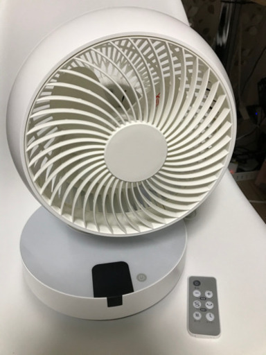 サーキュレーター 6畳~24畳まで 360度回転 自動首振り DCモーター搭載 タッチパネル