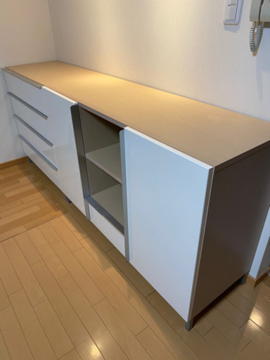 【最終価格です】フランフラン　キャビネットとチェスト