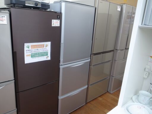 シャープ350L冷蔵庫 SJ-W351C 2017年製【モノ市場東浦店】41