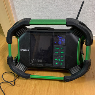 日立工機 コードレスラジオ UR18SDL