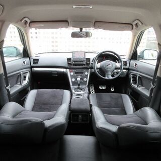 【車検2年満タン渡し】レガシィツーリングワゴン（総額：44万円）【H20年式・「後期型」】走行7.1万キロ・1オーナー車・プッシュスタート・Sキー・インダッシュナビ・ハーフレザーシート！※数台出品中！の画像