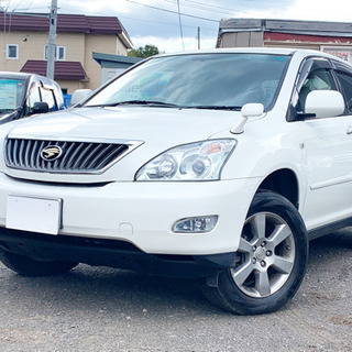 #自社ローン《最長１２０回》《頭金なし》ハリアー　SUV　4WDの画像