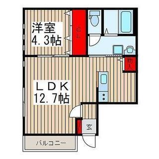 キャメル蓮田 103号室、宇都宮線「蓮田」徒歩10分、広さ42.20㎡、敷金０礼金０、1LDKの募集です。 − 埼玉県