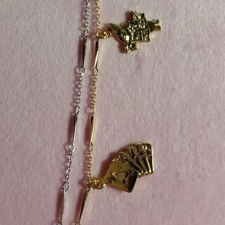 小→大にチャーム変更　不思議の国のアリス　うさぎ＆トランプ２連最...