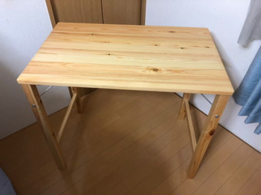 無印良品 パイン材 折りたたみテーブル