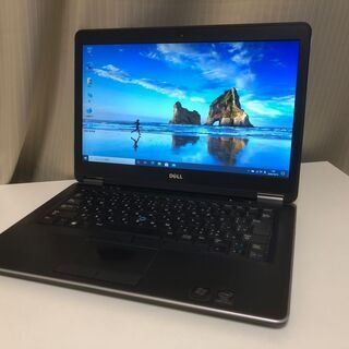 【おしゃれなシルバカラー】【Core i5第四世代・webカメラ搭載】DELL Latitude E7440 Core i5-4300U メモリ4GB SSD 128GB WiFi搭載 Win10 Pro【ウルトラブック】