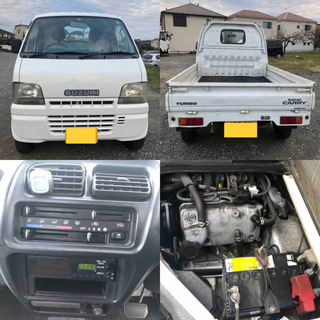 2020年10月31日売約済み☆ありがとうございました☆H12年式☆キャリイトラック☆希少ATターボ車両☆タイベル交換済み☆PS.ACの画像