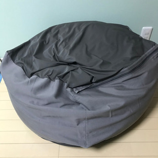 無印良品　ソファ　２個　体にフィットするソファ　カバー付き　ダメにするソファの画像