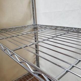 ♪︎お譲り先が決まりました♪︎スチールラック W91×D46×H174  ポール直径25㎜の画像