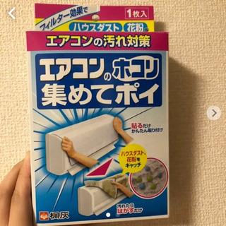 エアコン　ほこり　集めてポイ