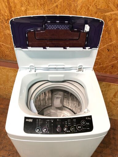 【管理KRS254】Haier 2016年 JW-K42K 4.2kg 洗濯機