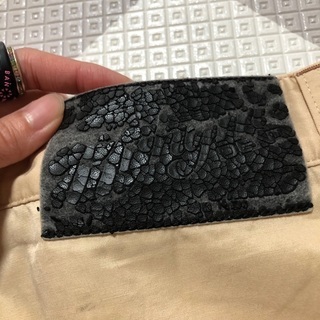 krhyme denim ペイズリー刺繍シャツ上下セットアップ★XLの画像