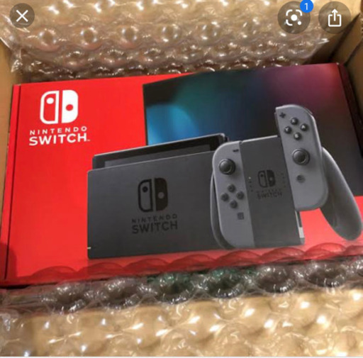 新品未使用！ニンテンドースイッチ　グレー