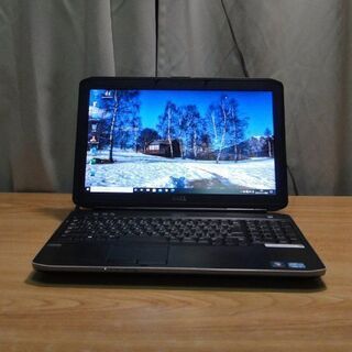 ご購入いただきました 高速・高性能ノートPC Dell Latitude E5530 15.6インチ フルハイビジョン Core i5 メモリー8GB SSD 240GB（新品）ワイヤレスマウス（新品）Win10 pro Office 2019 pro搭載 WiFi の画像