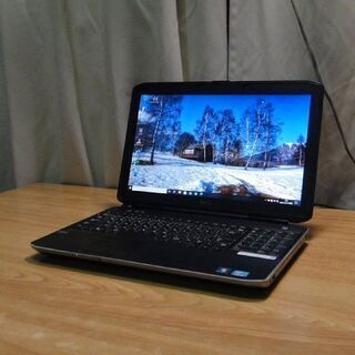 ご購入いただきました 高速・高性能ノートPC Dell Latitude E5530 15.6インチ フルハイビジョン Core i5 メモリー8GB SSD 240GB（新品）ワイヤレスマウス（新品）Win10 pro Office 2019 pro搭載 WiFi の画像