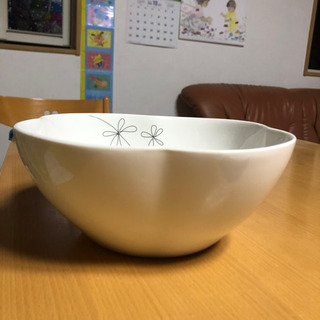 美品　hana cafe サラダボウル 深鉢 (口径 直径21.5cm)の画像