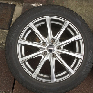 225/50R17 DUNLOP スタッドレスタイヤ　アルミホイールの画像