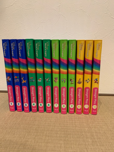 DWE ストレートプレイ　ブルーレイ　全12巻セット