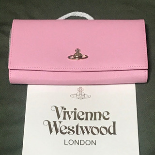 《新品未使用》ヴィヴィアンウェストウッド　(ピンク)長財布の画像
